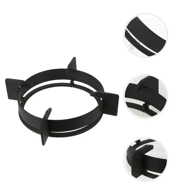 Supporto Per Pentole Piccole Riduttore Universale Per Fornelli A Gas - Supporto Antiscivolo Per Wok E Caffettiere 17.7x17.7cm Riduttore Per Anello A Gas