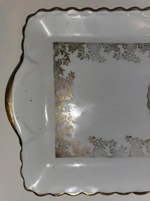 PLAT À CAKE en porcelaine du Berry Vintage EUR 15,00 - FR
