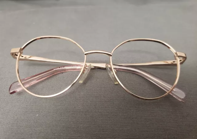 Monture de lunettes de vue femme, Or rose, de marque Occhiali