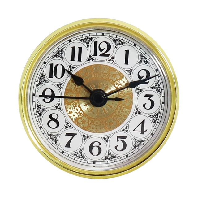 Horloge murale rétro mélange chiffres arabe et romain • Ma Petite Horlogerie