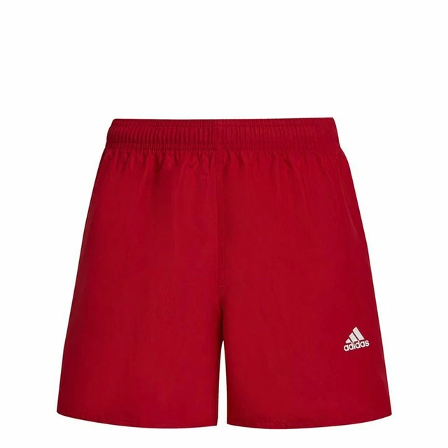 Costume da Bagno Uomo Adidas Classic Badge of Sport Rosso