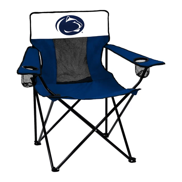 Logo Brands 34.5 x 22.5-In Penn State Directors Folding ChairBlue One Size