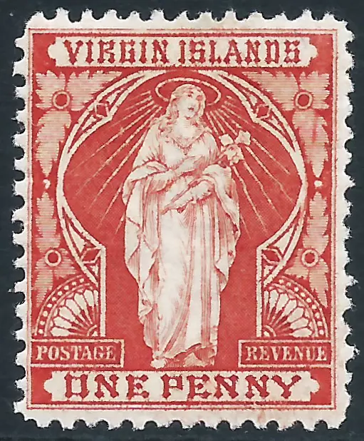 Virgin Islands, Sc #22, 1d MH