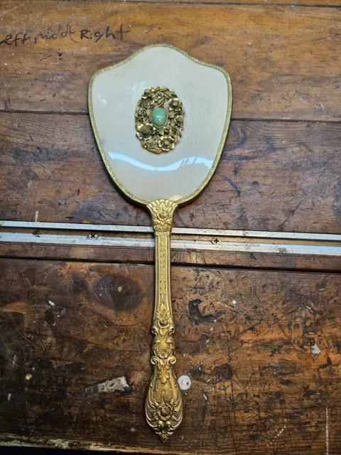 vintage hand mirror