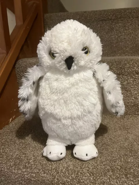 harry potter white owl hedwig plush toy warner bros studios