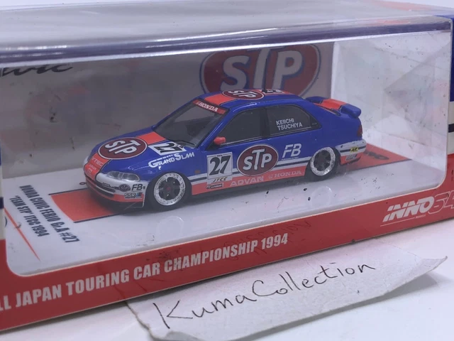 1/64 INNO64 Honda Civic Ferio EG9 Gr. A #27 Team STP JTCC 1994 IN64-EG9-STP94