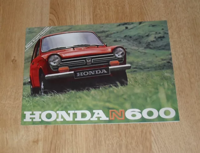 Honda N600 Brochure 1967-1968 - UK Market