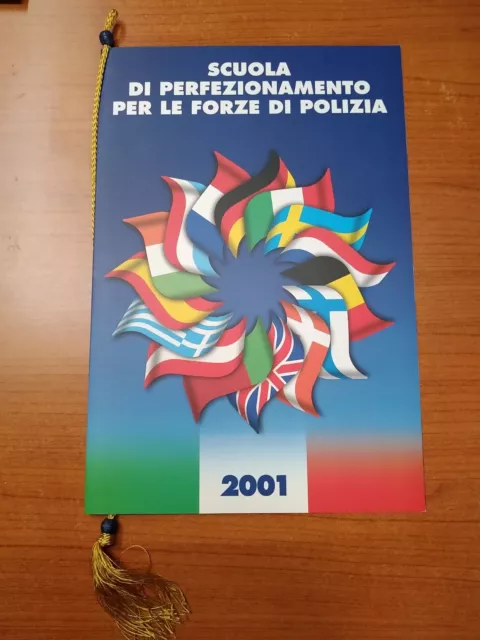 Calendario Almanacco 2001 Scuola Perfezionamento Forze di Polizia