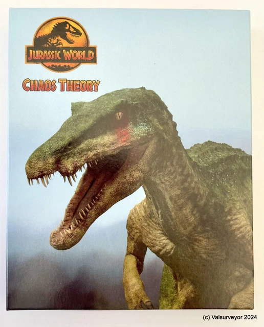 MCDONALD'S 2024 JURASSIC WORLD CHAOS THEORY 3D BARYONYX brand new Happy