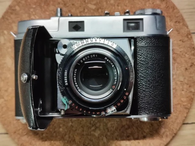 Kodak Retina IIc with Rodenstock Red C Lens