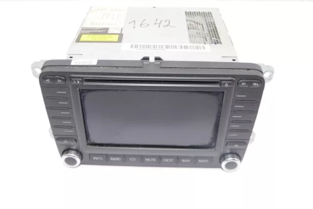 VW Passat 3C Golf 5 Navi Navigationssystem BNO 881 1K0035198C mitCode 1642