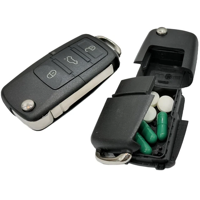 Desvío de llaves de coche portátil seguro oculto compartimento de almacenamiento caja de seguridad