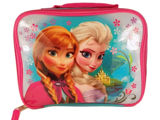 Frozen Lunch Bag Anna & Elsa Insulated Disney Lunch Bag Box