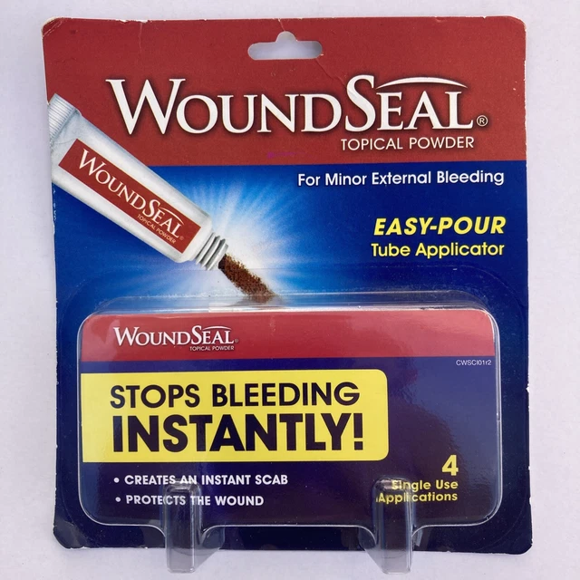 WOUNDSEAL TOPICAL POWDER Wound Care First Aid for Cuts, Scrapes and ...