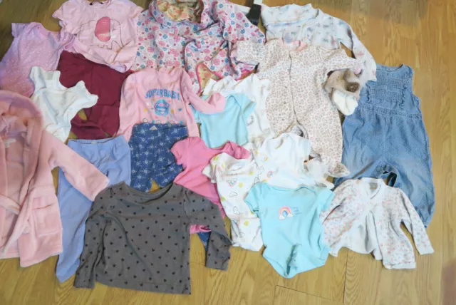 22x pcs girls bundle age 0-2 years clothes  tu, george, f&f, jojo maman bebe