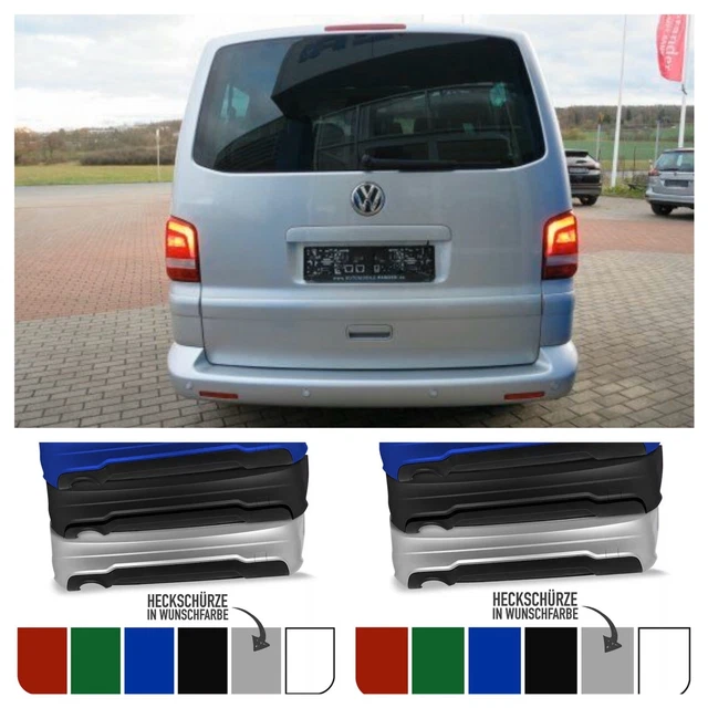 VW Golf V 03-08 STOßSTANGE Stoßfänger HINTEN LACKIERT IN WUNSCHFARBE + SPOILER