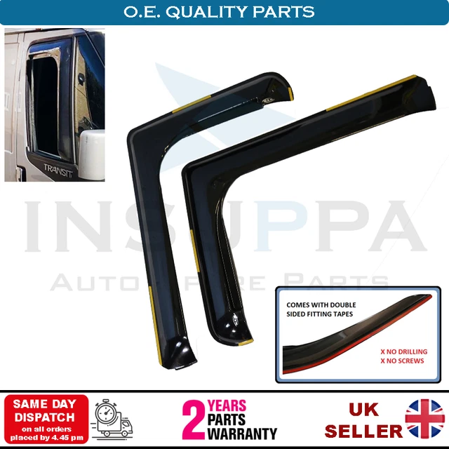 Ford transit mk7 discount wind deflectors