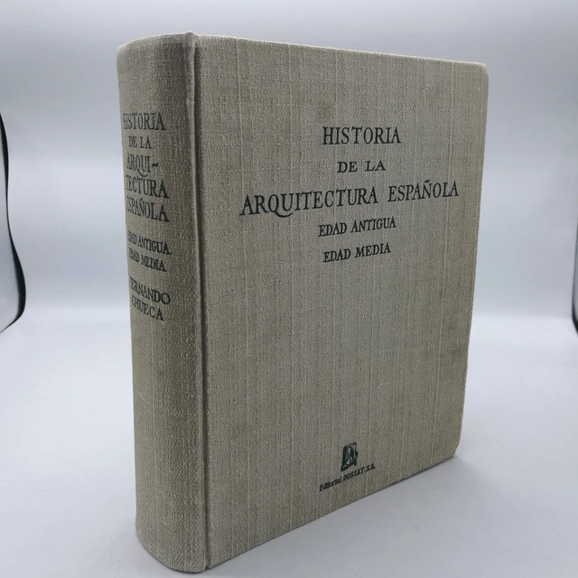CHUECA GOITIA HISTORY of Spanish Architecture. Ancient & Middle Ages £