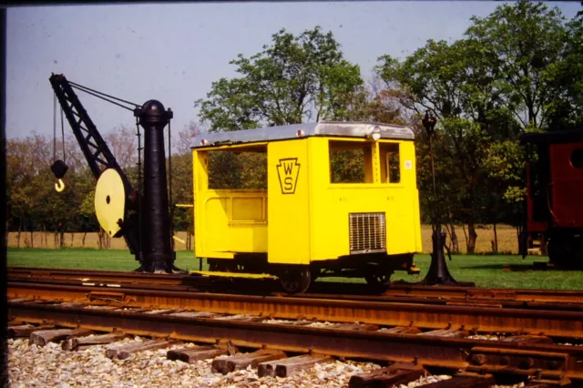Kodachrome Original Slide West Shore Railroad Trackster (1991) Item #CC2181