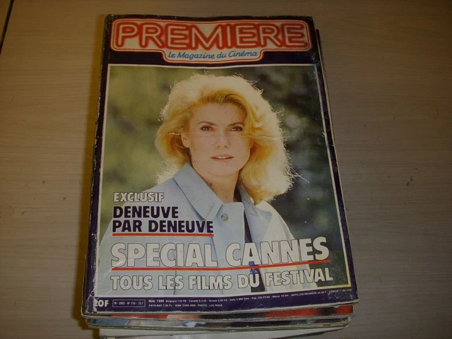 PREMIERE N° 110 - EXCLUSIF, DENEUVE PAR DENEUVE - SPECIAL CANNES, tous