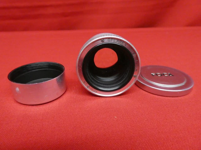Rare objectif OPLAREX non marqué Foca 1: 19 F = 5 cm