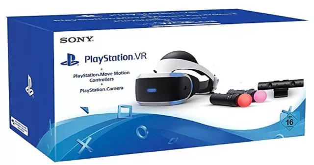 JUEGO de gafas PS4 VR incl. cámara, 2 Move Motions Controller - Sony PlayStation 4/5 3