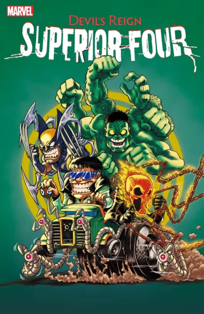 Devils Reign Superior Four #2 Superlog Variant Nm Dr Octopus Spiderman Wolverine
