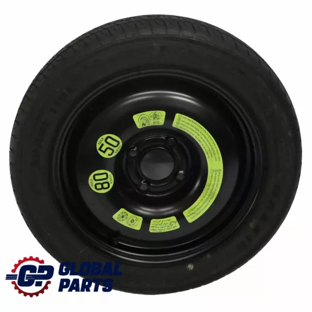 Ruota di scorta Peugeot 207 Compact Wheel Acciaio R15 Pneumatico 125/80 2150753