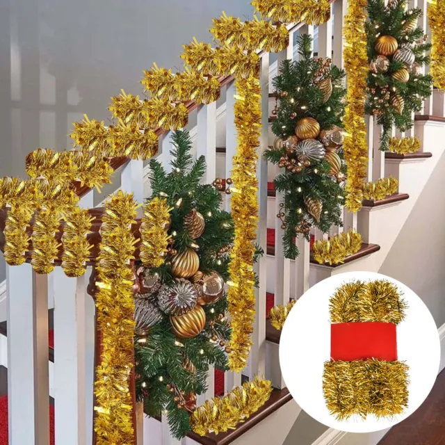 5 Metres Christmas Garland Decoration Streamers Xmas Tree Decor Holiday New