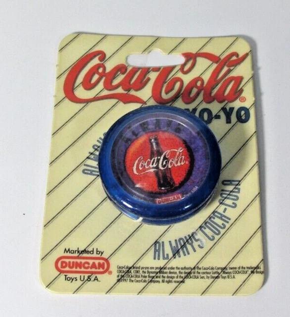 coca cola yoyo duncan 1994 always cool the spinner walk the dog rock the baby