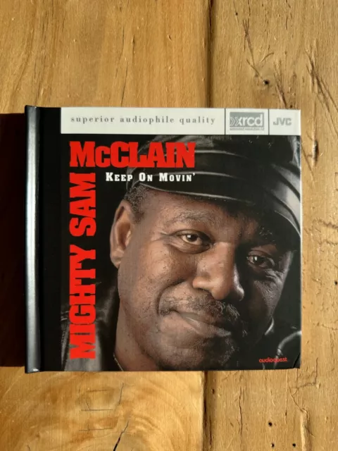 Mighty Sam McClain Keep On Movin XRCD 1996 Made in the US JVC K2 Recording