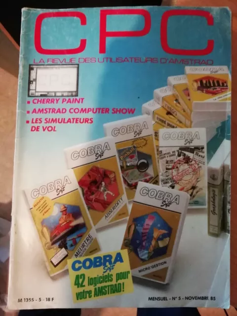 CPC - Revue des standards AMSTRAD N°5 - Novembre 1985