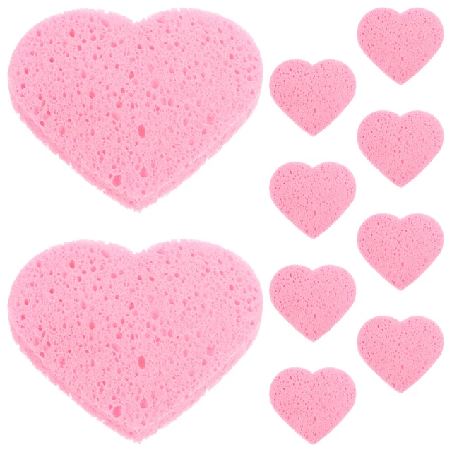 10 PIEZAS almohadillas de eliminación de maquillaje facial Miss esponjas reutilizables para lavarse la cara