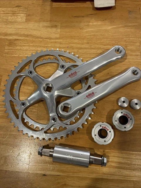 Boîtier De Pédalier Edco NOS Vintage - Avec Coupelles Excentriques - Grip Competition L 116
