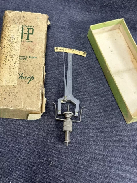 Vintage Jetter & Scheeper tonometer eye care medical instrument W/letter Of Cond