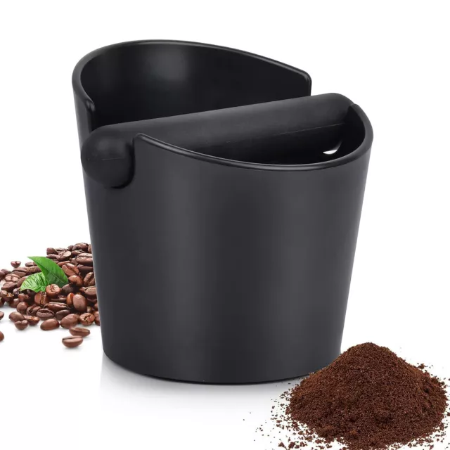Coffee Knock Box Coffee Grounds Container Espresso Knock Box Coffee Bin Non-Slip