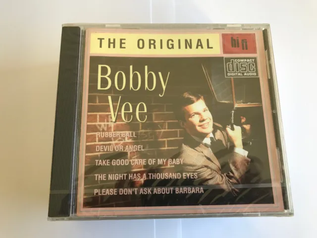 Bobby Vee - Original (1998) CD  - NEW SEALED 0724348601520