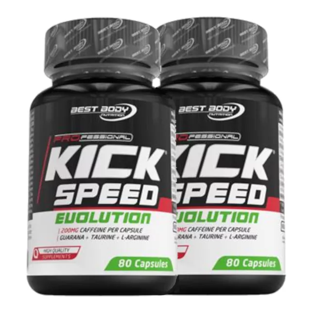 (151,35 EUR/kg) Best Body Kick Speed Evolution 2x80 Capsule Scatola