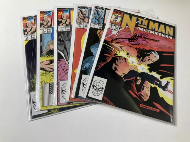 Nth Man the Ultimate Ninja 1-6 Nm Near Mint Marvel Comics