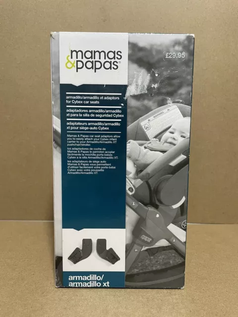 Mamas and Papas adaptors for ocarro armadillo flip xt cybex/ maxi-cosi car seat