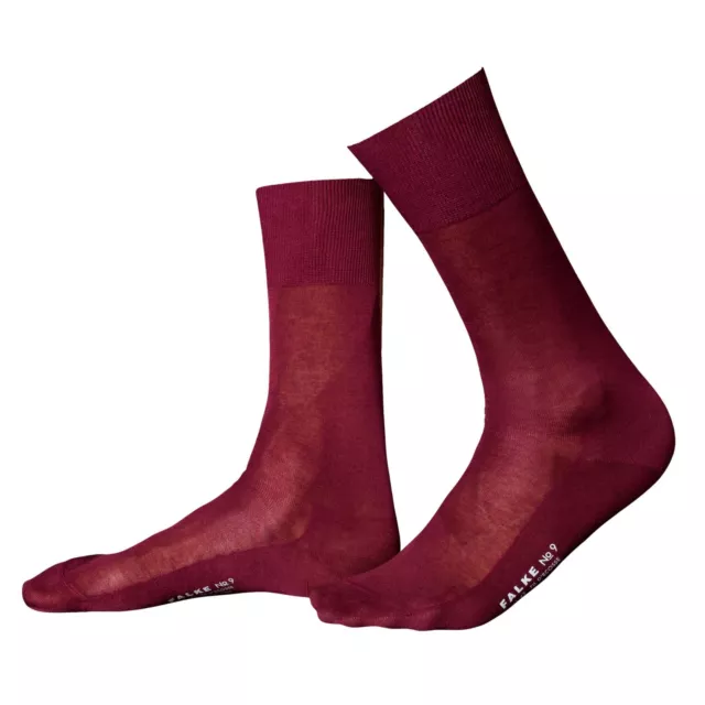 Falke No 9 Luxury Flat Knit Mens Cotton Socks