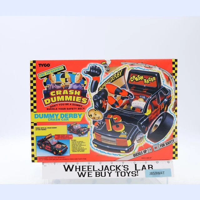 DUMMY DERBY CAR The Incredible Crash Dummies 1992 Tyco NEW