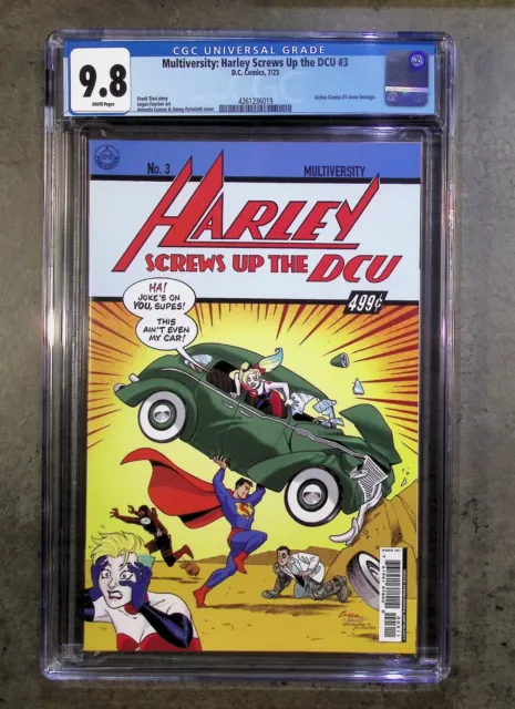 Multiversity Harley Screws Up the DCU #3 (2023 DC Comics) 1st Print CGC 9.8