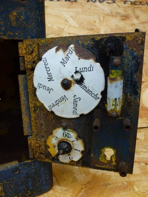 Jeu De Société Ancien "La Boîte Postale PTT" - Années 50, Vintage, Bois, Collection