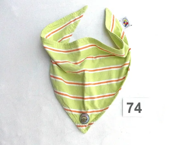 PANNO - panno triangolare ♥ Capitain Cat Bubble gomma re foulard triangolare sciarpa taglia 74
