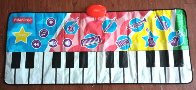 Fisher price dancin tunes rock n roll sales step on keyboard