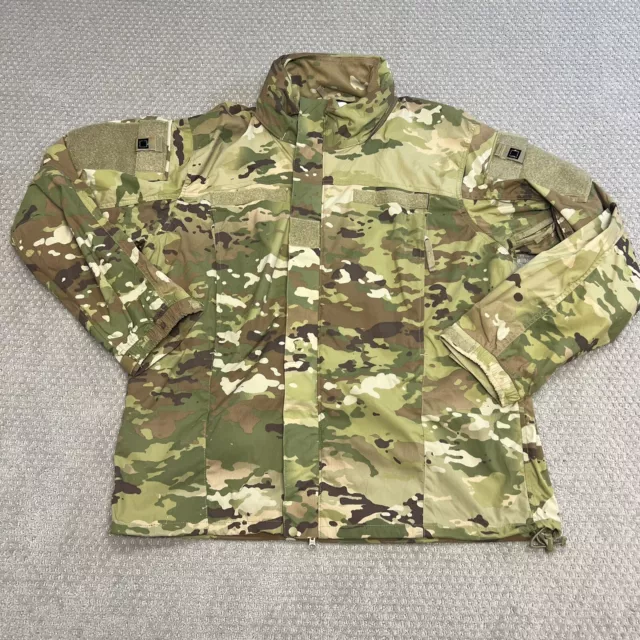 Jacket Wind Coldweather Gen III Multicam OCP Large Long L4 Military Full Zip