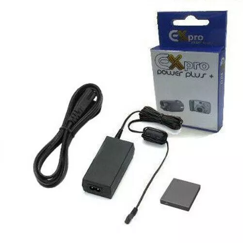 ExPro AC Mains Adapter & Battery Coupler Coupler for P@ DMC-TZ30 DMC-TZ65