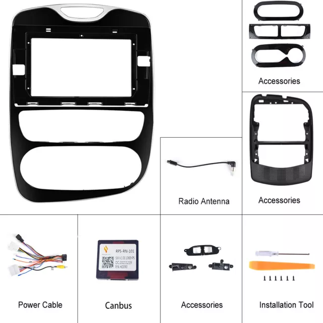 10.1"Android13 8+128G Autoradio GPS Navi Carplay Für Renault Clio MK4 2012-2018 3