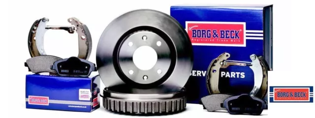 Genuine Borg & Beck Brake Shoes fits Morris Minor BBS6154